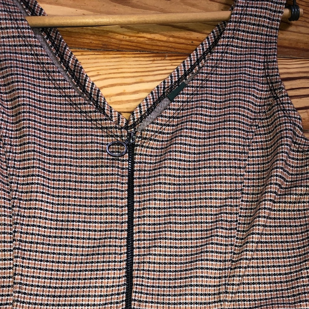 Plaid Romper/Jumpsuit with Pockets!